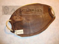 Tabla de Algarrobo con manijas